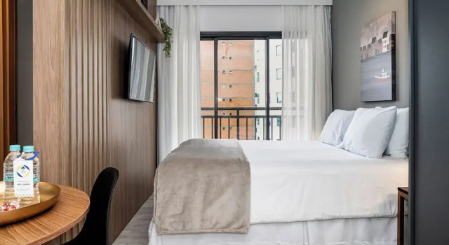 Студия Deluxe Paraíso Paulista Flats by Feel Sampa