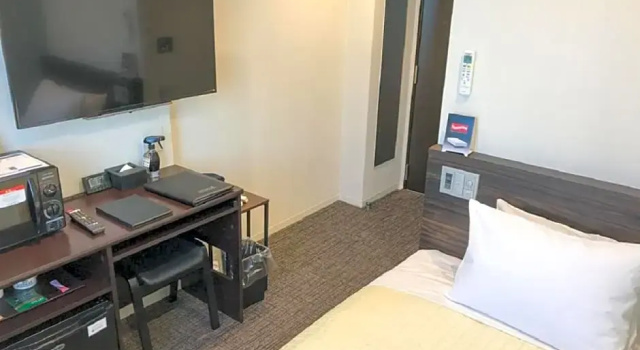 Одноместный номер Standard с видом на реку HOTEL LiVEMAX Hiroshima Funairimachi Riverside