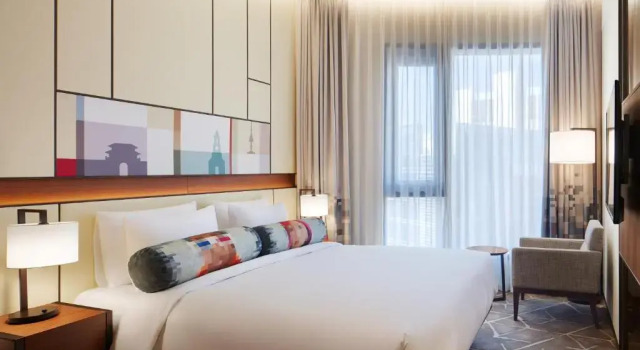 Двухместный полулюкс Aloft by Marriott Seoul Myeongdong