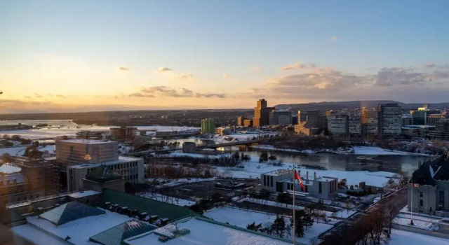 Номер Deluxe Ottawa Marriott Hotel