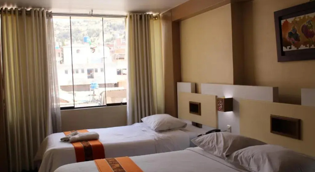 Standard Twin room Kaaro Hotel Puno
