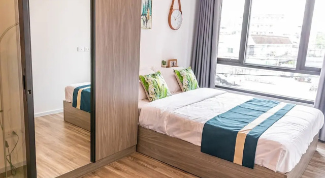 Апартаменты Comfort c 1 комнатой Apartment 450m from BTS with Sky Pool - bkbloft3