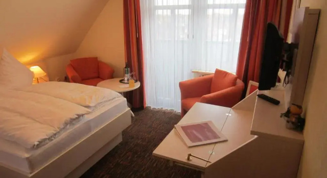 Одноместный номер Standard с видом на море Strandhotel Wietjes
