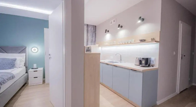 Апартаменты с 2 комнатами с балконом и с видом на парк InPoint Smart Apartments