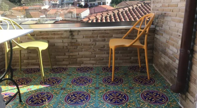 Люкс с видом на море Leda Suites