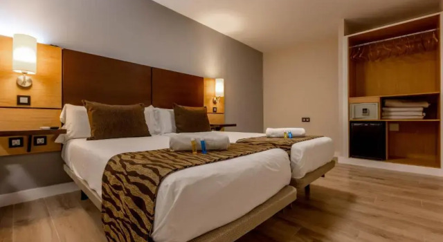 Standard Kahden hengen huone puutarhanäkymä Hotel Copacabana Tarifa Beach