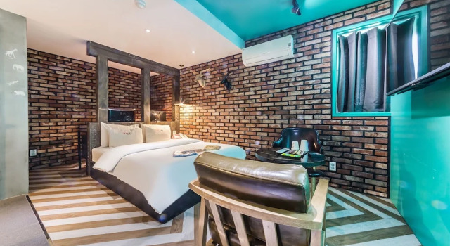 Двухместный люкс с видом на город Hotel Yaja Guri Sutaek