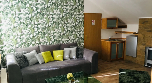 Апартаменты с балконом Penzión Hradby