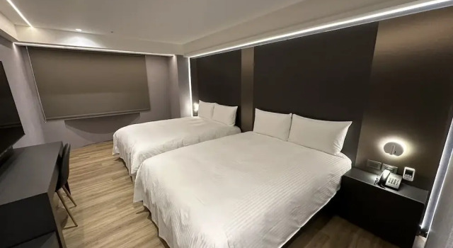 Четырёхместный номер Standard Hub Hotel Kaohsiung Yisin Branch