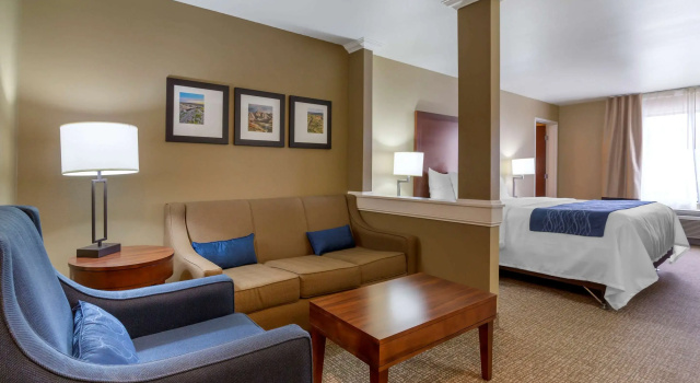 Двухместный люкс Comfort Inn & Suites Mandan - Bismarck