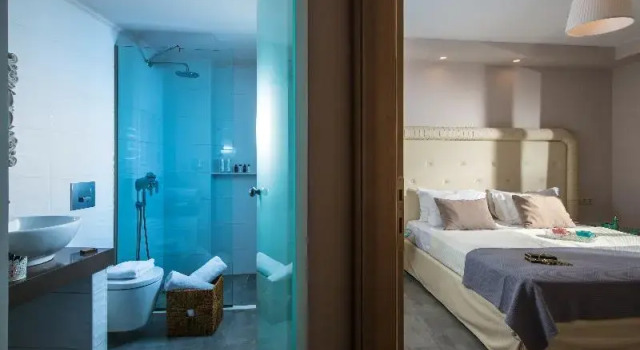 Апартаменты c 1 комнатой с балконом и с видом на сад Sarpidon Apartments