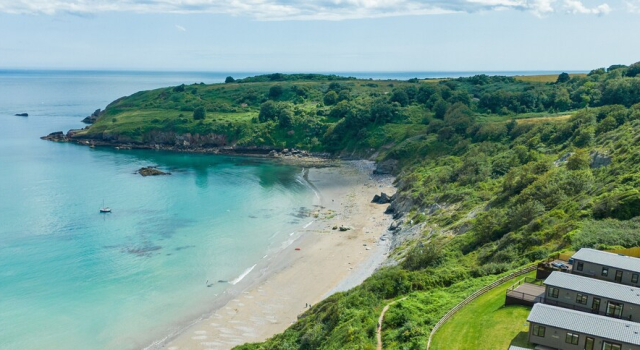 Caravan C32 at Landscove Holiday Park