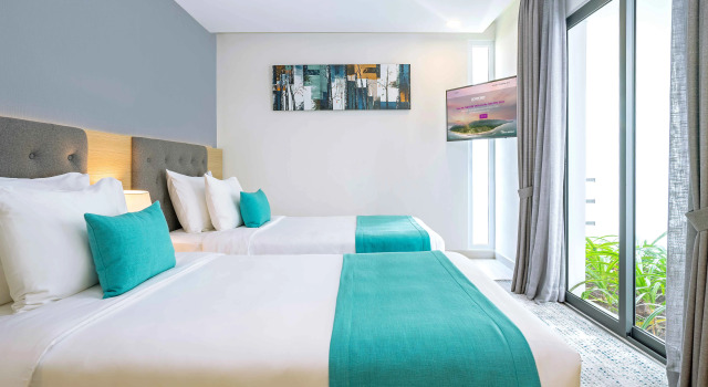 Двухместный номер Deluxe Oceanami Villas & Beach Club - By Managed Sai Gon Thang Long Group