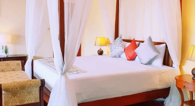 Номер Deluxe с балконом и с красивым видом из окна Le Chada Villa