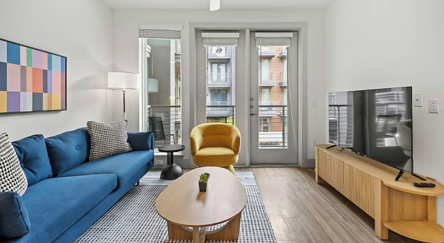 Номер Premium с 2 комнатами с балконом Placemakr Austin Downtown, Apartments by Hilton