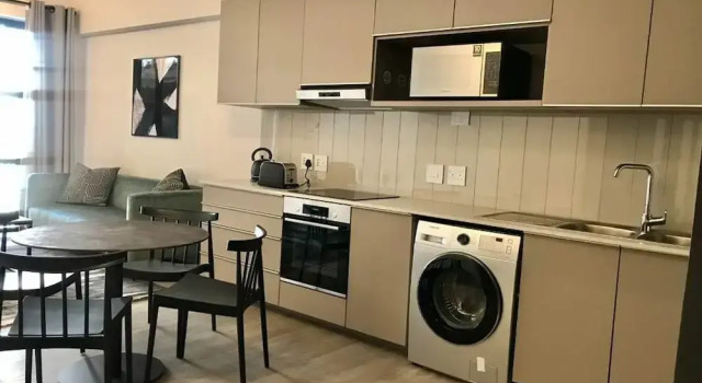 Апартаменты Deluxe с 2 комнатами с балконом и с видом на город The Lineal Luxury Apartments