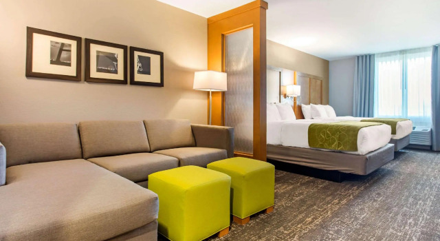 Четырёхместный люкс Comfort Suites North Charleston - Ashley Phosphate