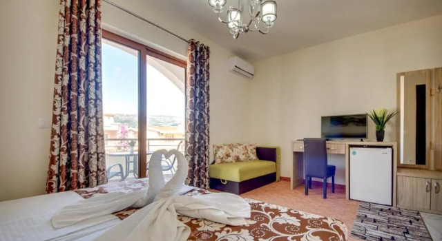 Трёхместный номер Standard с балконом Spa Hotel Montefila