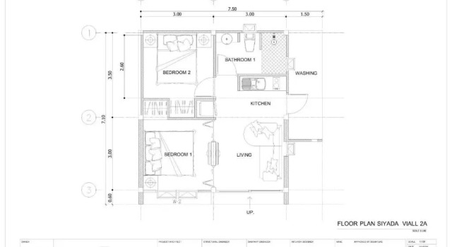 Вилла с 2 комнатами Siyada Villa