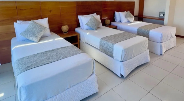 Трёхместный номер Standard с балконом и с видом на океан Hotel La Casa de Judy