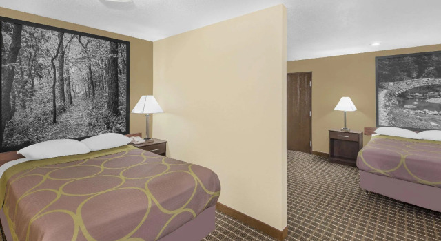 Двухместный номер Standard Super 8 by Wyndham Webster City IA