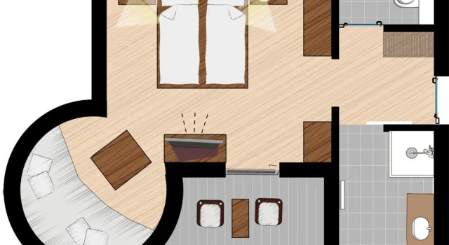 Двухместный номер Superior с балконом Loisis Boutiquehotel