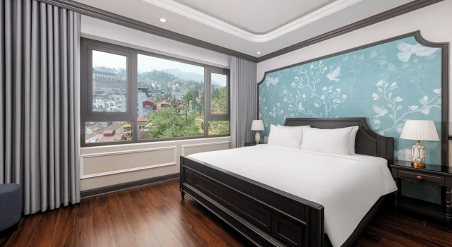 Sapa Soleil Hotel, Rezervovat Hotel Hotely v Lao Cai s bazénem, Bazén