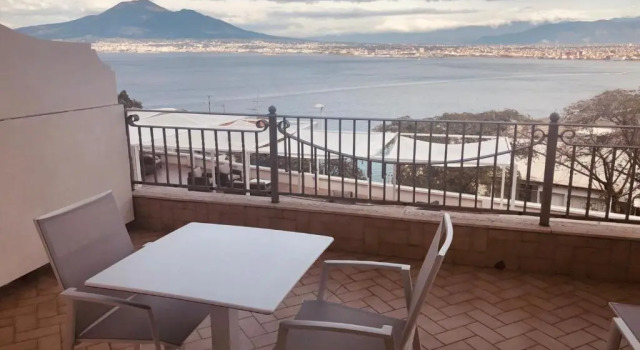 Двухместный номер Standard с балконом и с видом на море Hotel Elisabetta