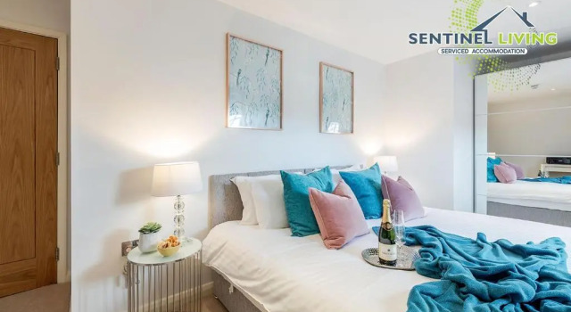 Апартаменты Sentinel Living Serviced Accommodation, Windsor, 2 Bedroom Apartment with Free Parking and WiFi