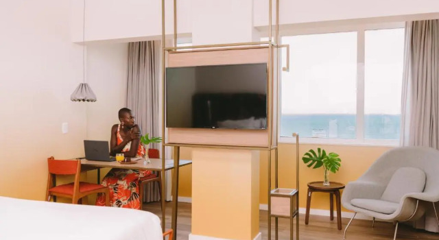 Двухместный номер Deluxe с видом на море Mercure Rio Boutique Hotel Copacabana