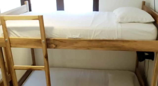 Кровать в общем номере Haba Eco Hostel