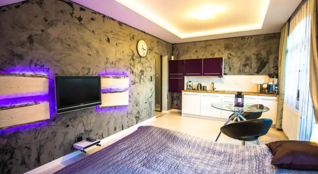 Apartamenty hoteLOVE z biokominkiem na Skale, Забронировать Апарт-отель Бизнес-отели Карпач, рядом с Museum of Sport and Tourism, 4* 5*