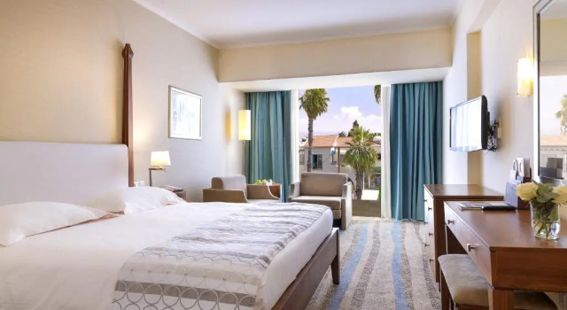 Одноместный номер Standard с видом на внутреннюю территорию Alexander The Great Beach Hotel