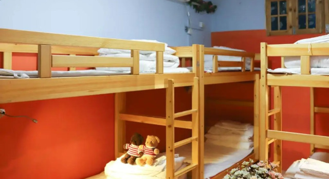 Кровать в общем номере Changsha Zhongtian Hibiscus Land International Hostel