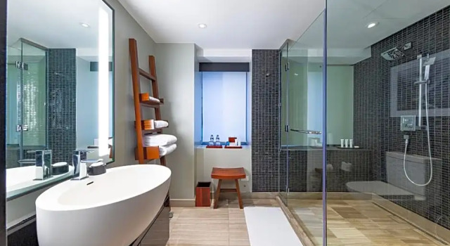Номер Standard с видом на город City of Dreams - Nobu Hotel Manila