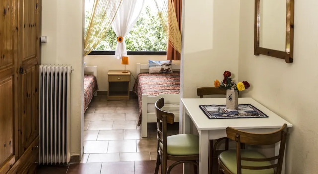 Апартаменты c 1 комнатой с балконом Dionisos Palms Apartments