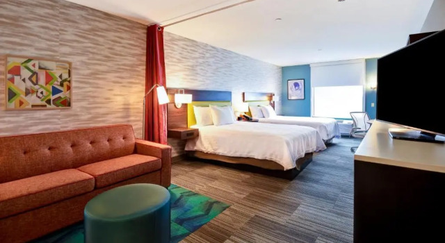 Четырёхместный люкс Home2 Suites By Hilton Amherst Buffalo