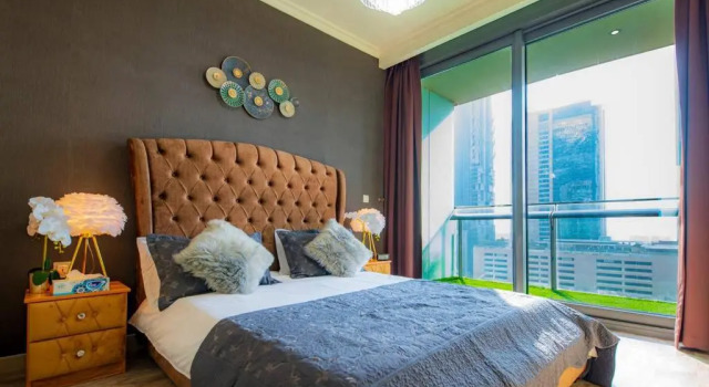 FIRST CLASS 1BR with DUBAI SKYLINE view, Забронировать Апартаменты/квартира Даунтаун Дубай , рядом с Дубайский аквариум
