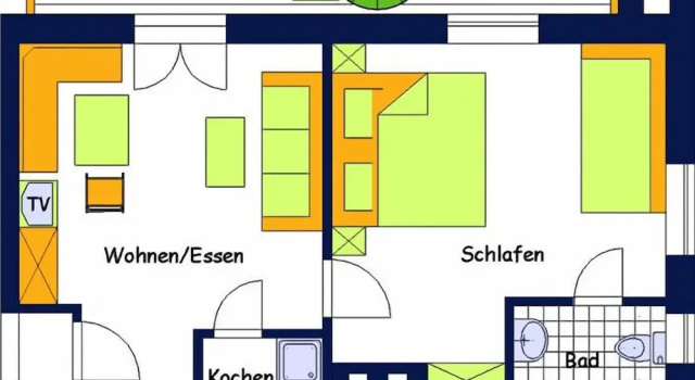 Апартаменты с балконом Ferienhaus Heimhof
