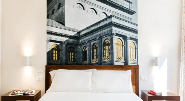 Двухместный номер с красивым видом из окна B&B Hotel Palermo Quattro Canti