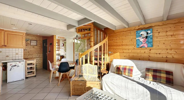 OB222 - 2 pièces Mezzanine 6 pers pieds de pistes, Забронировать Апартаменты/квартира Апартаменты Араш-ла-Фрас, рядом с Горнолыжный подъемник Плен Соле, Апартаменты/квартира