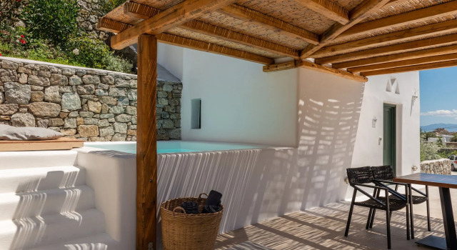 Номер Superior Trinity Mykonos - Beachfront Villa