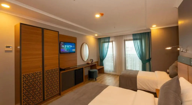 Трёхместный номер Deluxe New Emin Hotel
