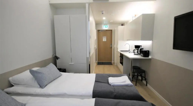 Студия Forenom Aparthotel Varkaus