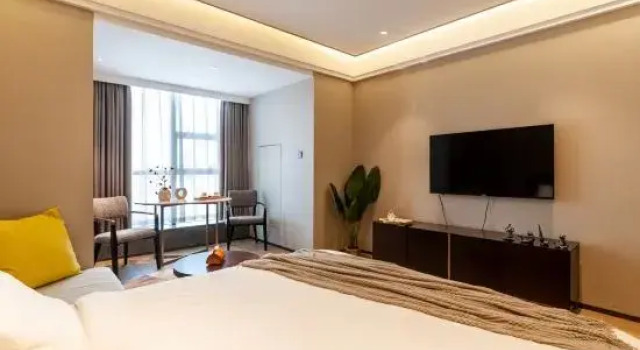 Люкс Tianjin Shuiyunge Serviced Apartment (Olympic Sports Center Tianta Subway Station)