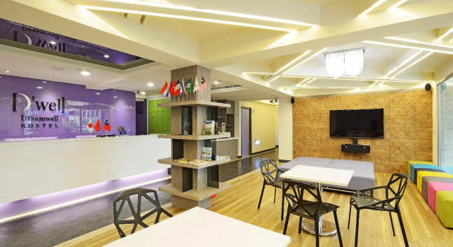 Кровать в общем номере 旅悅 國際青年旅館 DreamWell Hostel