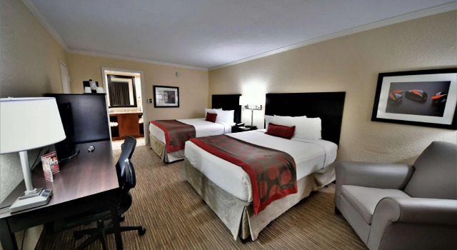 Четырёхместный номер Standard Ramada by Wyndham Jacksonville Hotel & Conference Center