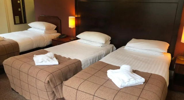 Трёхместный номер Standard с видом на сад Ben Wyvis Hotel
