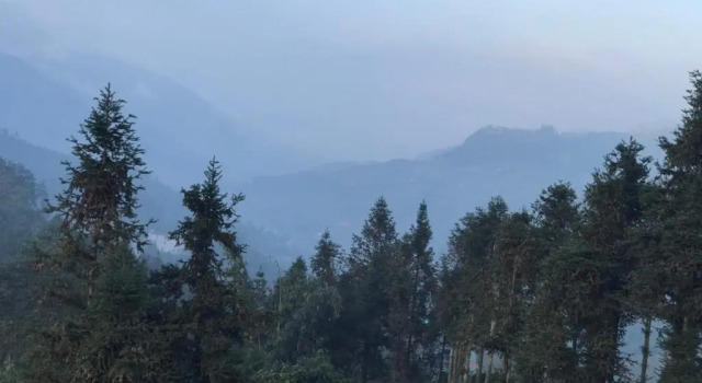 Двухместный номер Standard с видом на горы Misty Hostel Sapa