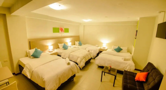 Habitación cuádruple De lujo Wayta Inn